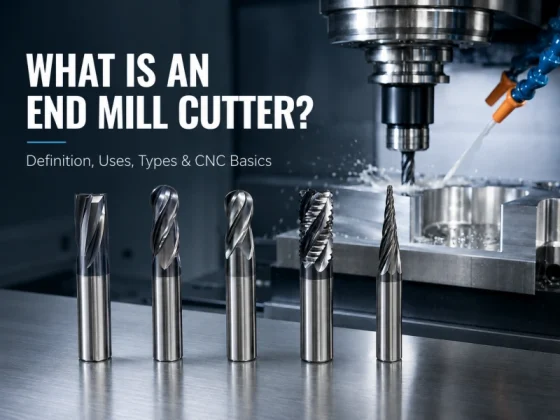 end mill cutter for CNC milling