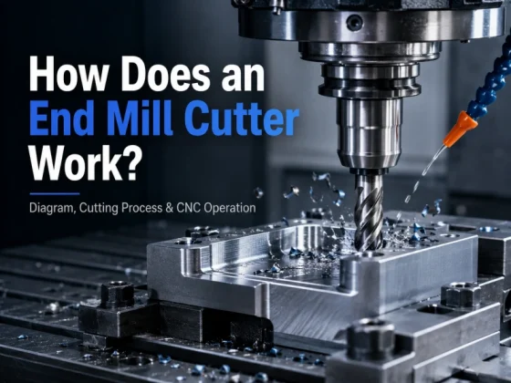 how does an end mill cutter work