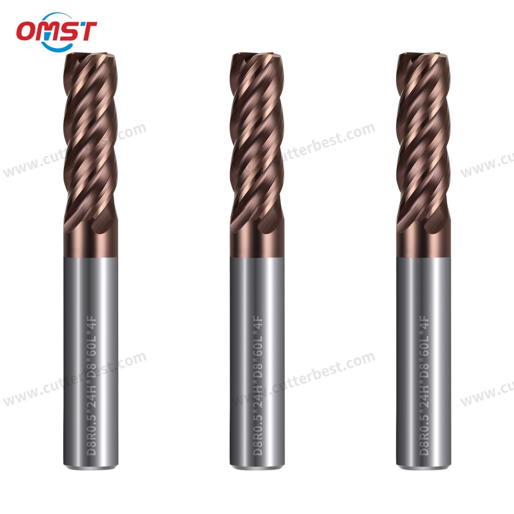 side mill cuttersSide Mill Cutters: 4 Flute Carbide Milling Tools