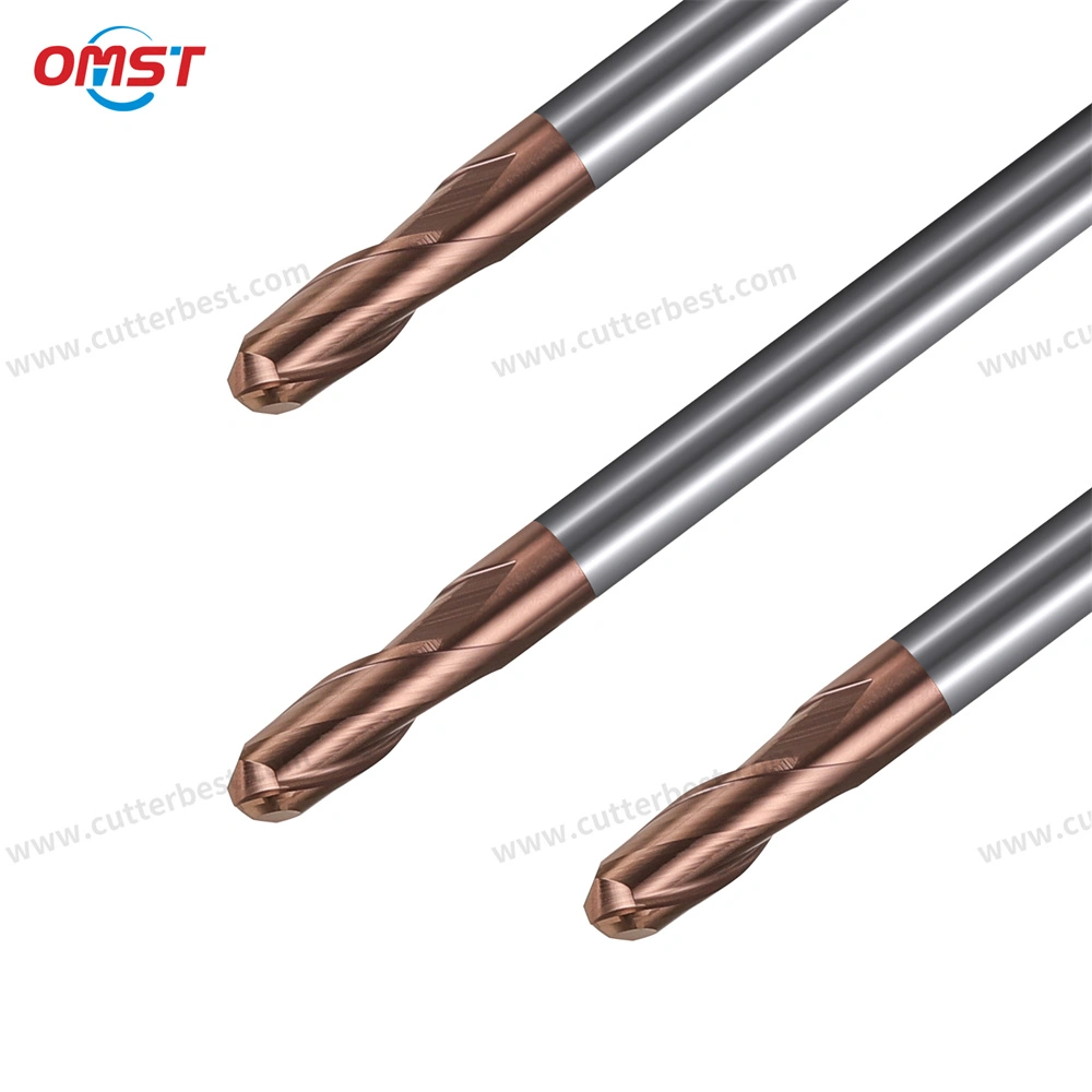 2 Flute End Mill Carbide Milling Cutter for CNC Machining