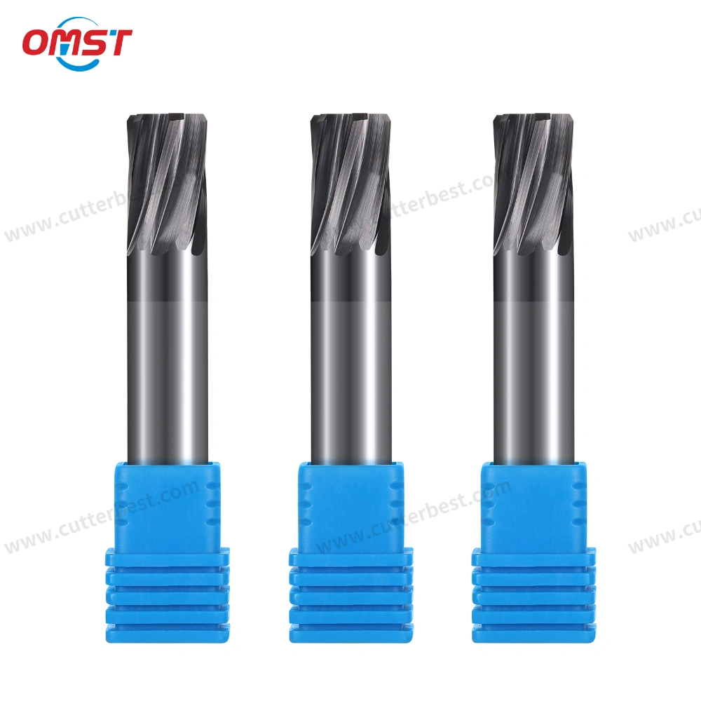 6 Flute End Mill for Steel | Carbide OEM