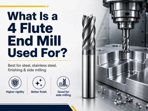 What Is a 4 Flute End Mill Used For