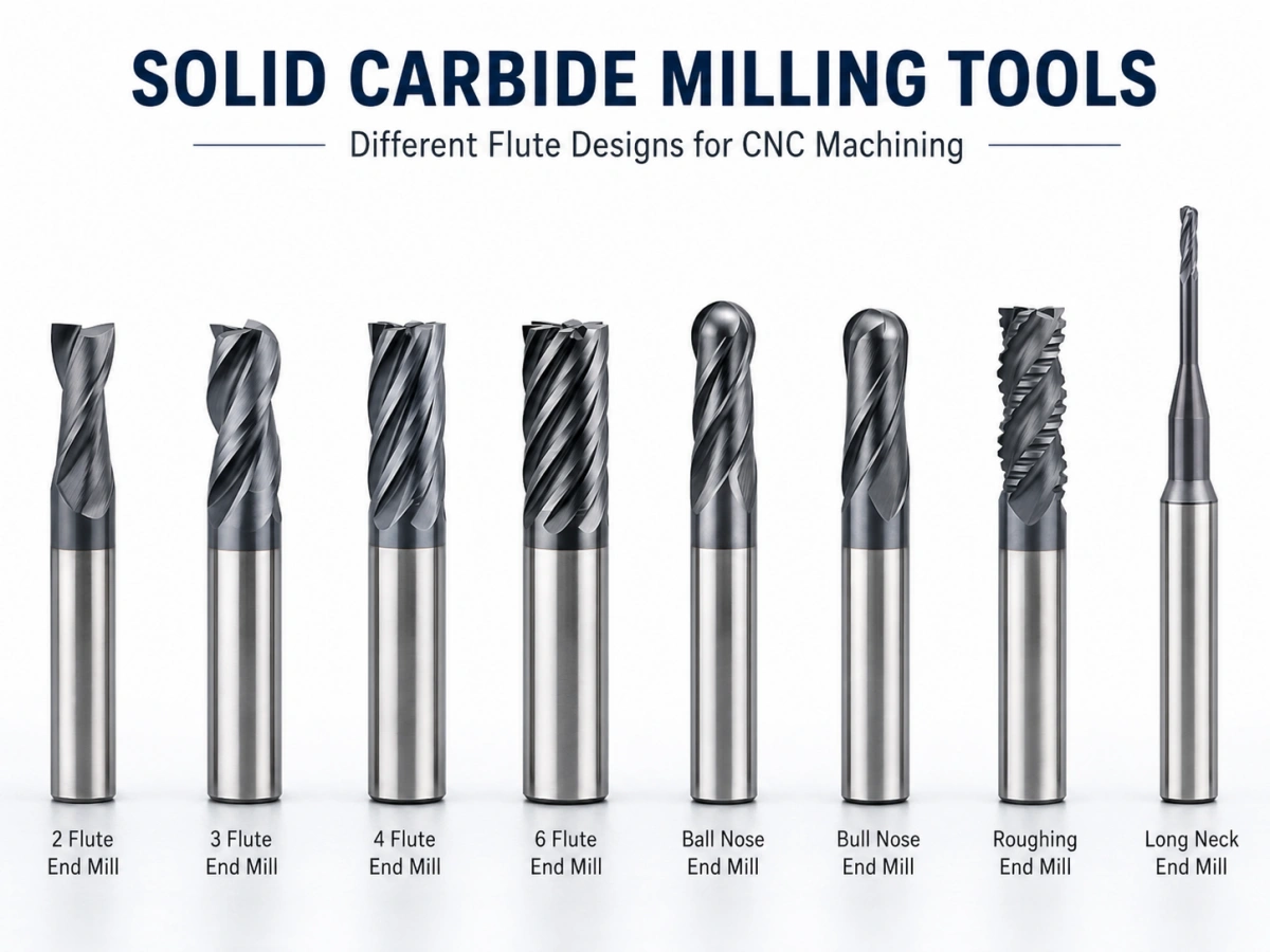solid carbide milling machine tools