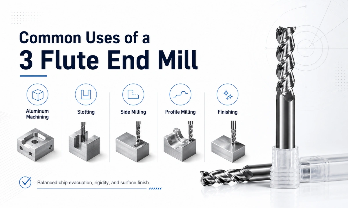 2 flauto contro 3 flute end mill for aluminum