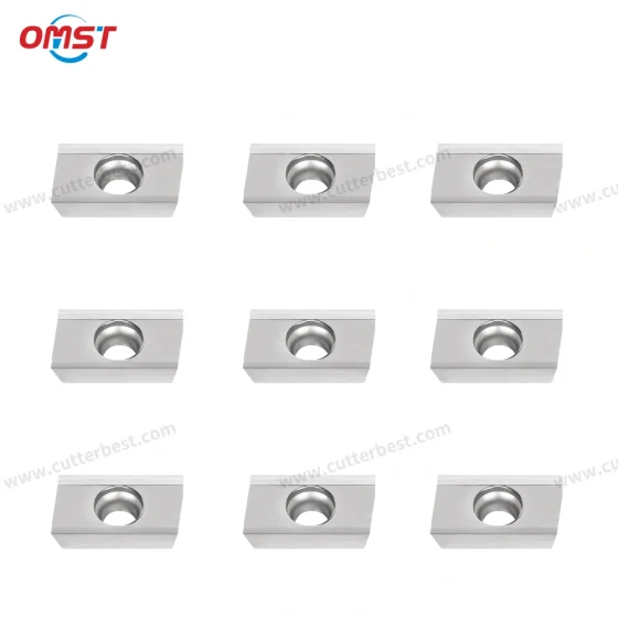 APKT1135 carbide inserts front view
