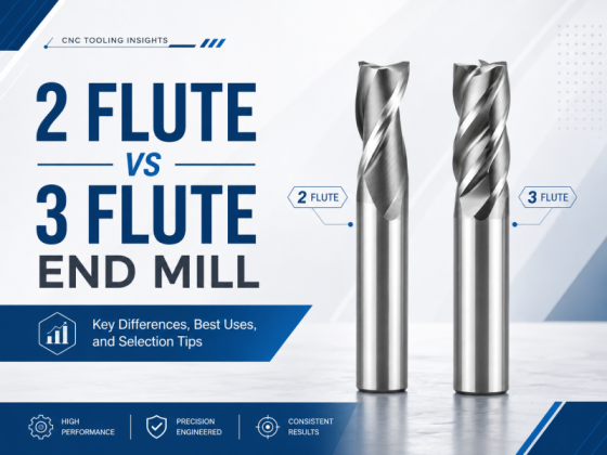 What Is the Difference Between a 2 Flute and 3 Flute End Mill