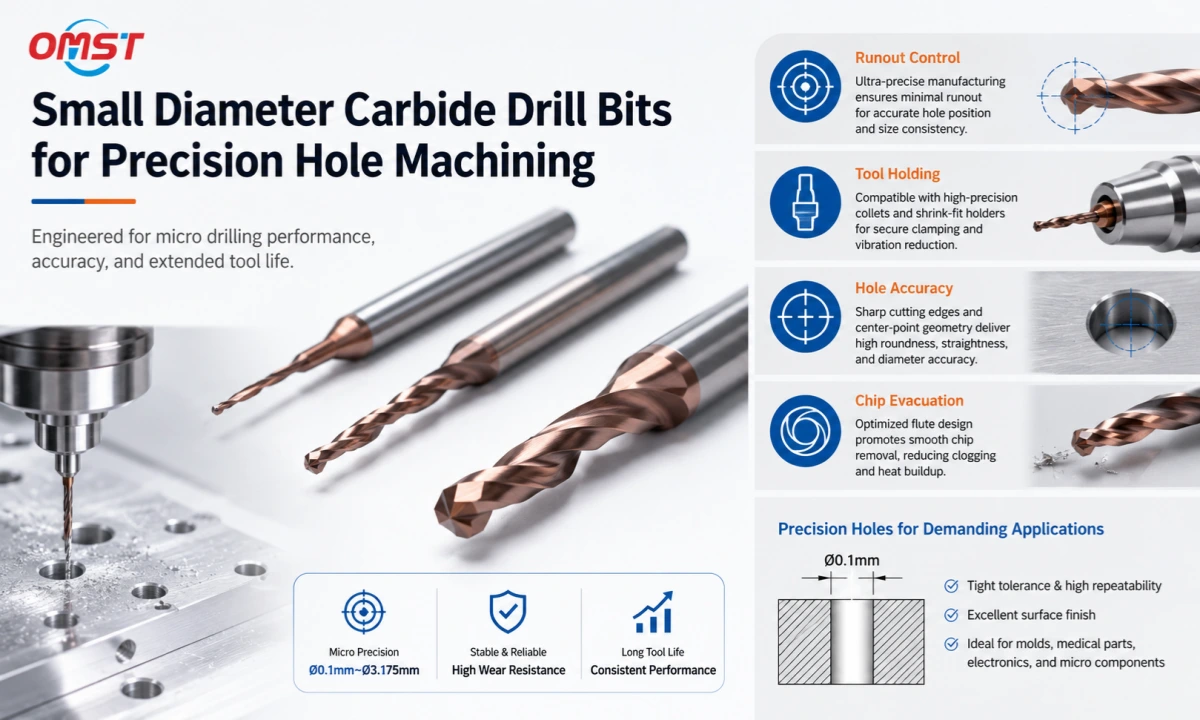 carbide drill bit selection by material for CNC drilling