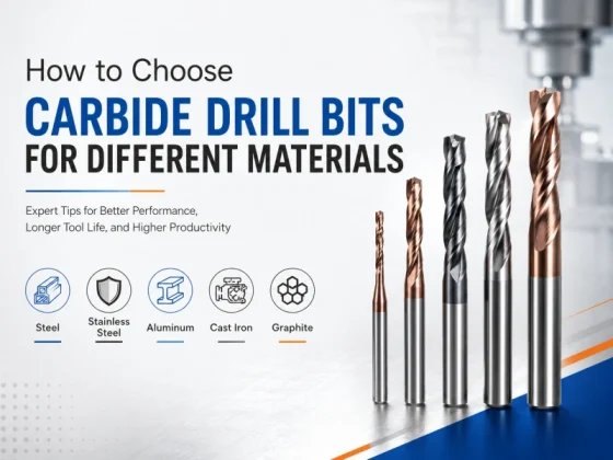 how to choose carbide drill bits for different materials
