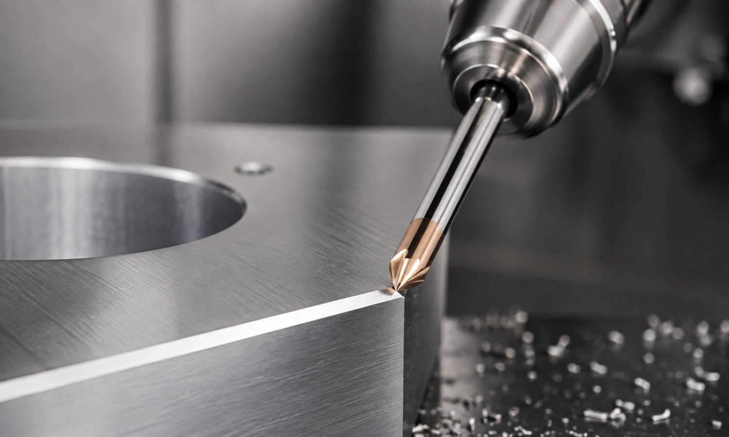 chamfer milling cutter for edge chamfering