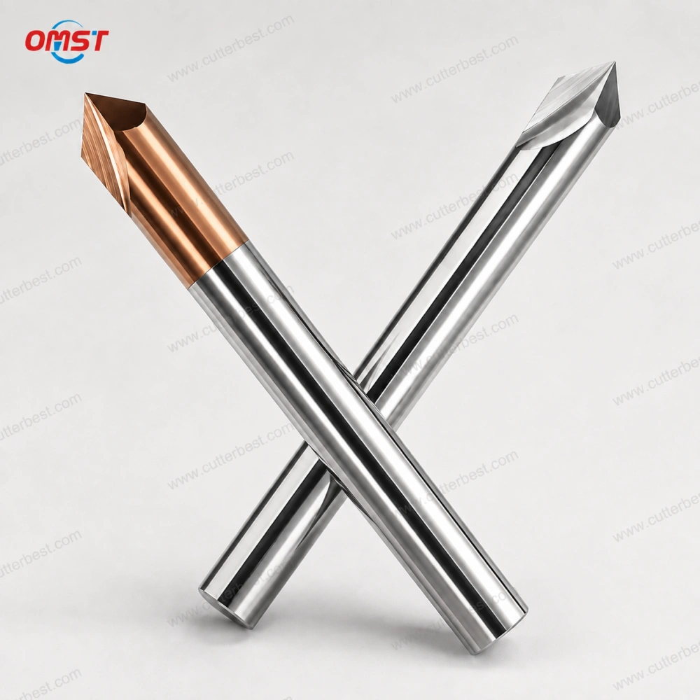 120 Degree Chamfer Mill – 3-Flute Solid Carbide Cutter