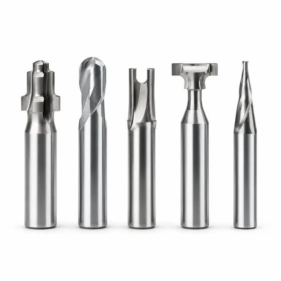 Custom form tools for CNC machining