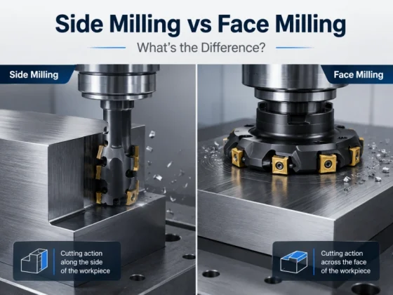 side milling vs face milling CNC machining comparison