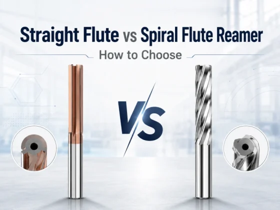straight flute vs spiral flute reamer comparison