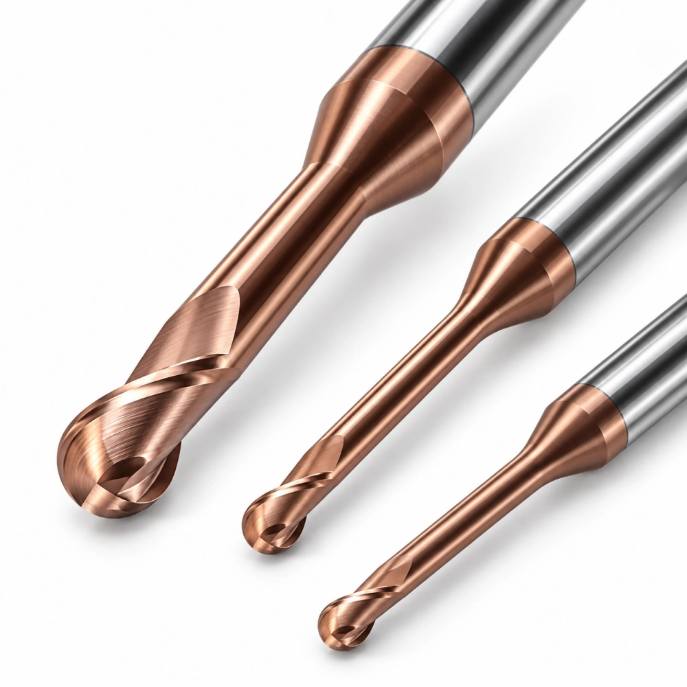 Long Reach Ball Nose End Mills for Deep Cavity Machining
