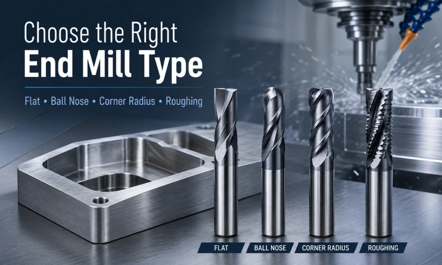 end mill types for stainless steel machining
